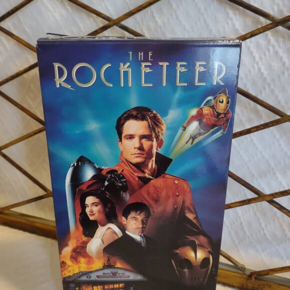 Vintage Disney Rocketeer 1991 Paper Case VHS My Favorite Martian 1999 Hard Case - Picture 2 of 13